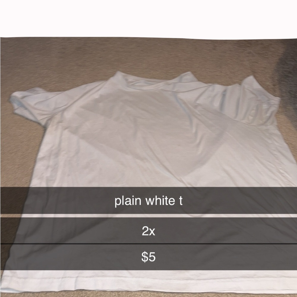 Classic White T-Shirt